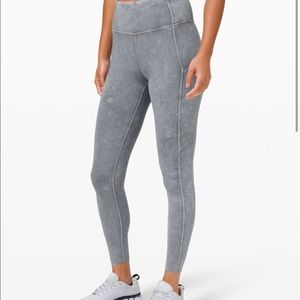 Lululemon fast and free leggings 25 inch